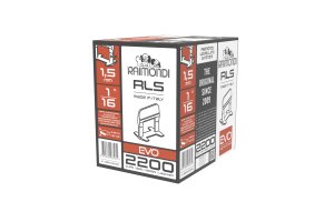 Raimondi klips RLS EVO 1,5 mm, 3-12 mm høyde à 2200 stk