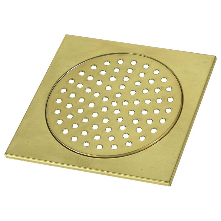 Slukrist 20x20 cm messing uten uthugg
