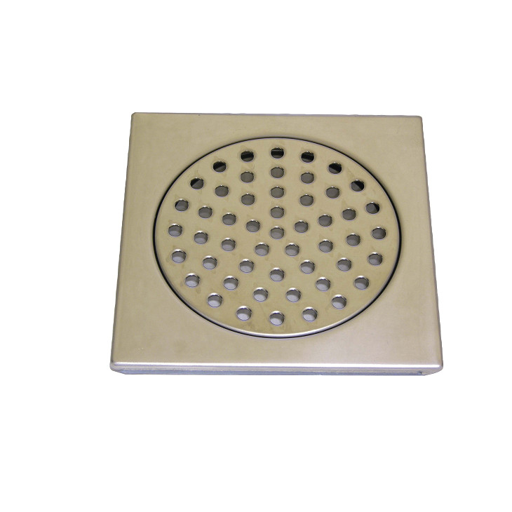 Slukrist 15x15 cm rund uten uthugg blank