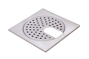 Slukrist 20x20 cm med uthugg for mosaikk