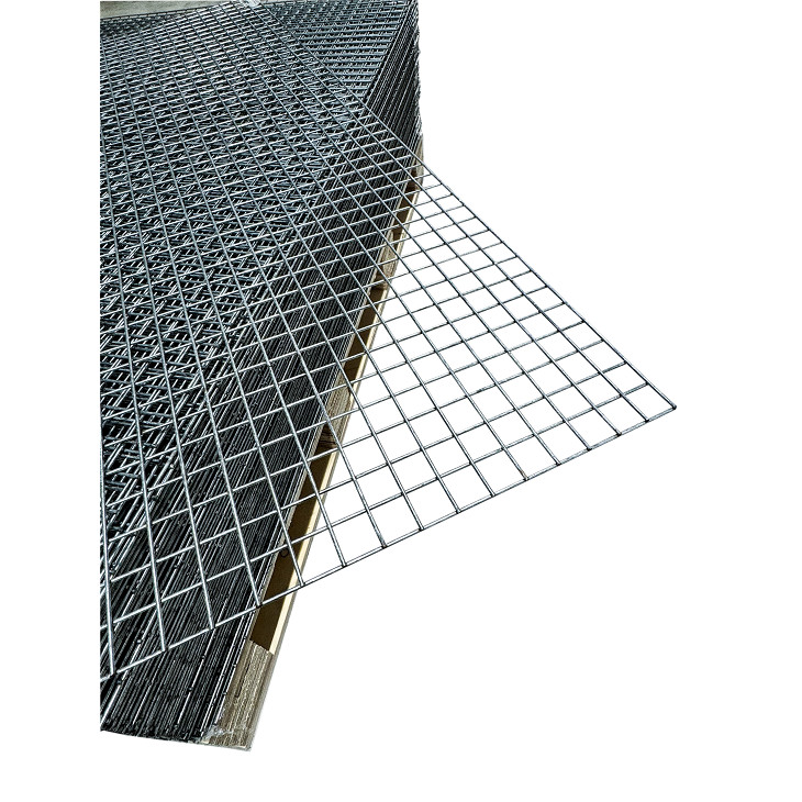 Armeringsnetting galvanisert stål 120 cm x 80 cm. Maskestørrelse 2,5 cm x 2,5 cm, tykkelse 2,5 mm.