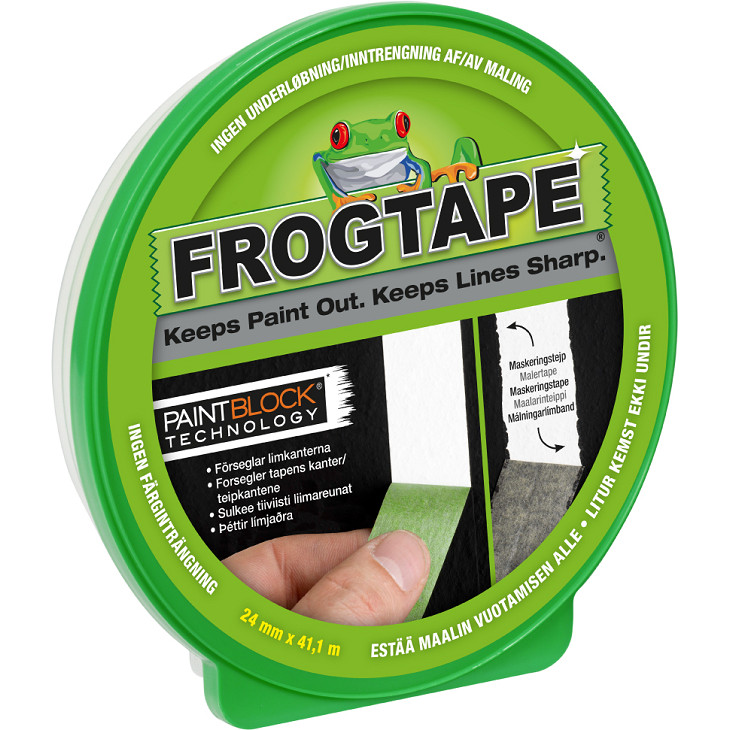 FrogTape maskeringstape Multi GRØNN 24mm x 41,1m