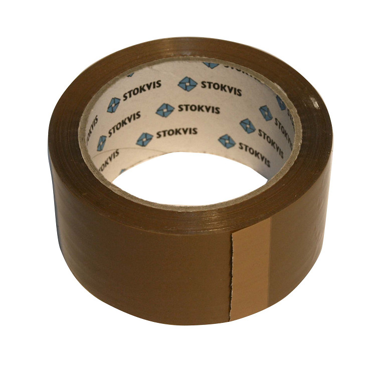 Pakketape brun 50 mm