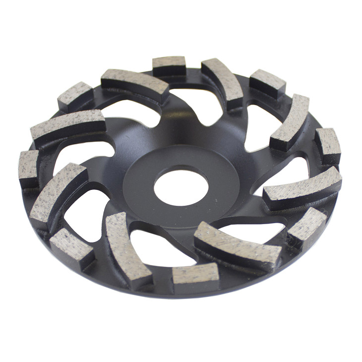 Diamantslipekopp Turbo Ø125 mm Bosun Pro Svart