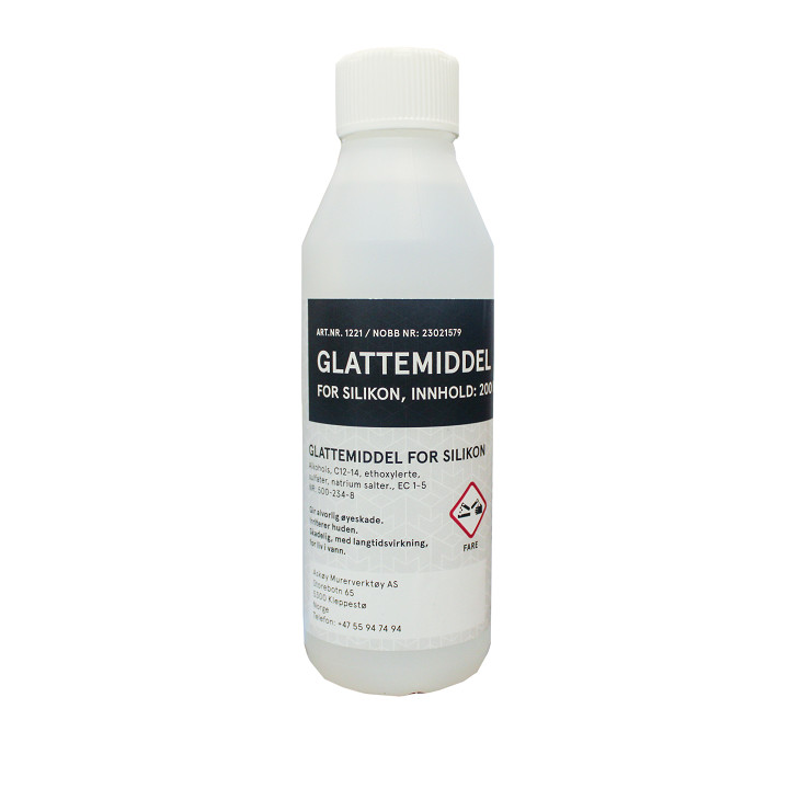 Glattemiddel for silikon 200 ml