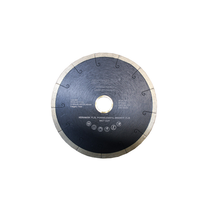 Diamantblad segment 180/30-25,4 mm Bosun