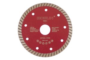 Diamantblad turbo 115/22,2 mm Bosun Rød