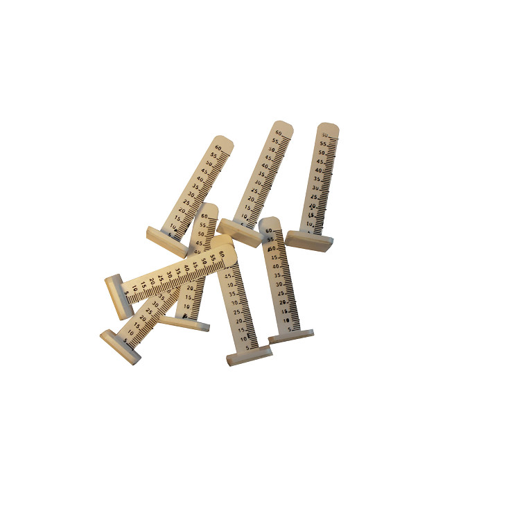 Nivåpinner 65mm hvit m/skalering, for avrettingsmasse