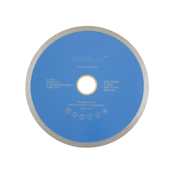 Diamantblad helbane 180/30-25,4 mm Bosun Pro Blå