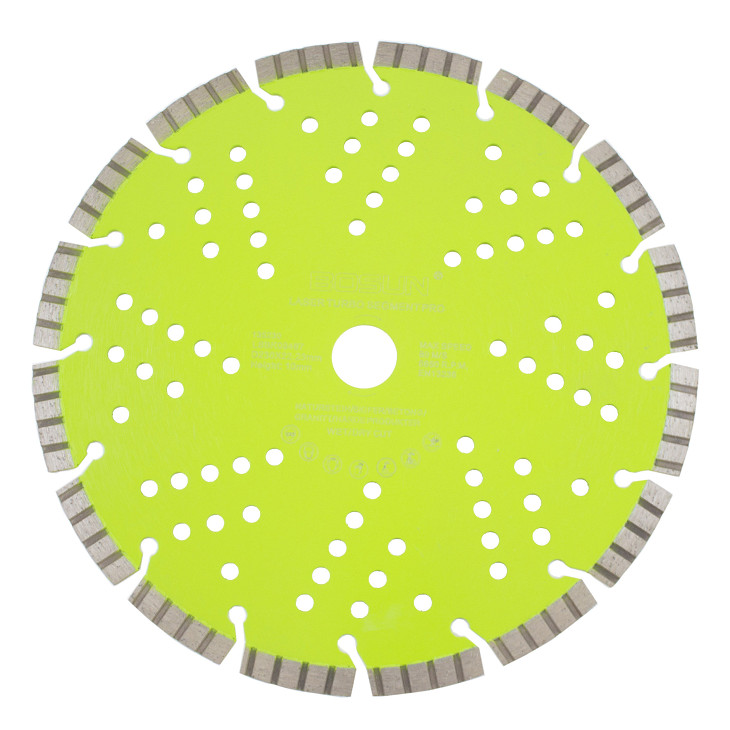 Diamantblad turbosegment 230/22,2 mm Bosun Pro Grønn