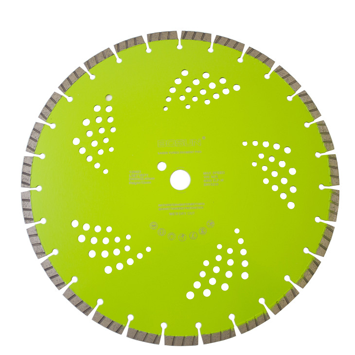 Diamantblad turbosegment 400/25,4 mm Bosun Pro Grønn