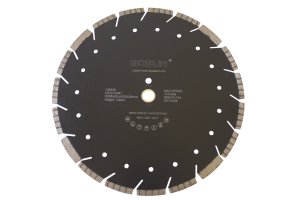 Diamantblad turbosegment Asfalt 350/25,4-20 mm Bosun Pro Svart