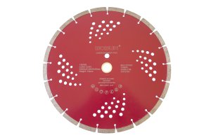 Diamantblad segment 300/25,4-20 mm Bosun Pro Rød