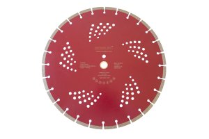 Diamantblad segment 400/25,4-20 mm Bosun Pro Rød