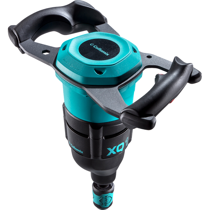 Collomix XQ 1 HF mørteldrill med WK120HF visp 1100W