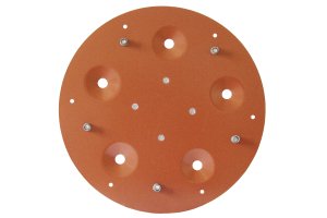 Ipertitina holder for 5 slipesteiner Ø 490 mm