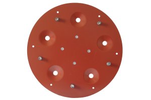 Maxititina holder for 5 slipesteiner Ø 490 mm