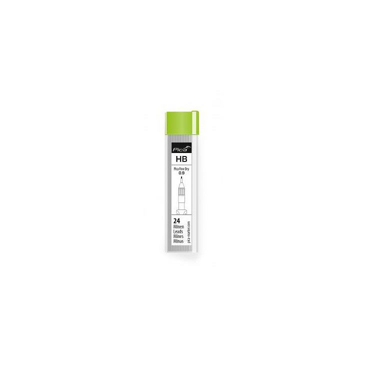 Pica Fine Dry Refill 24 x graphite grå