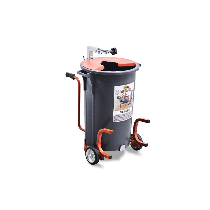 Fluid Mix blandevogn 2 hjul, m/75L balje Raimondi