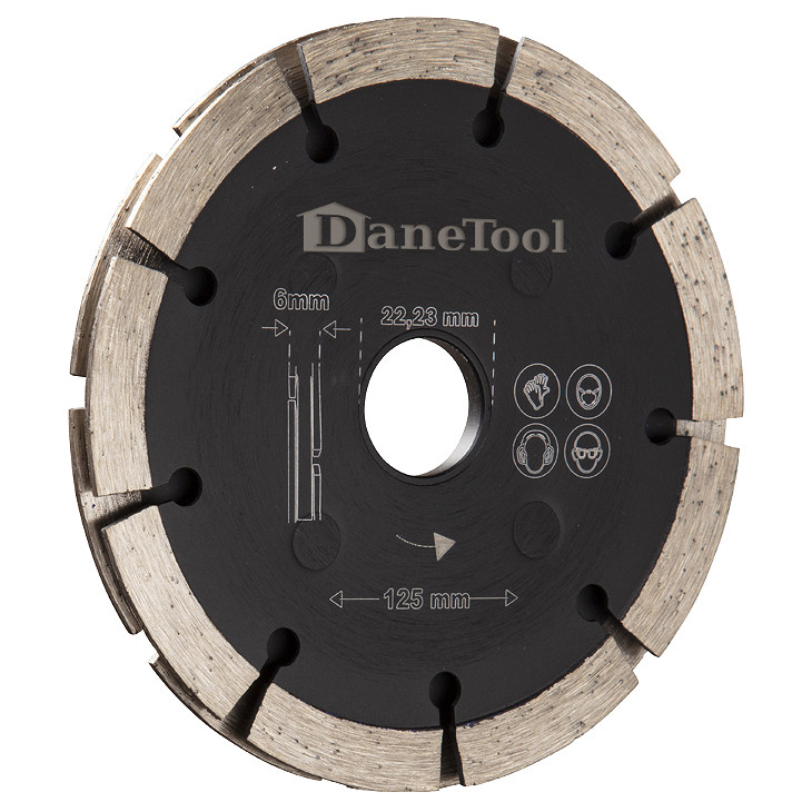 DaneTool Sandwich fugefreserblad 8 mm Ø125 mm