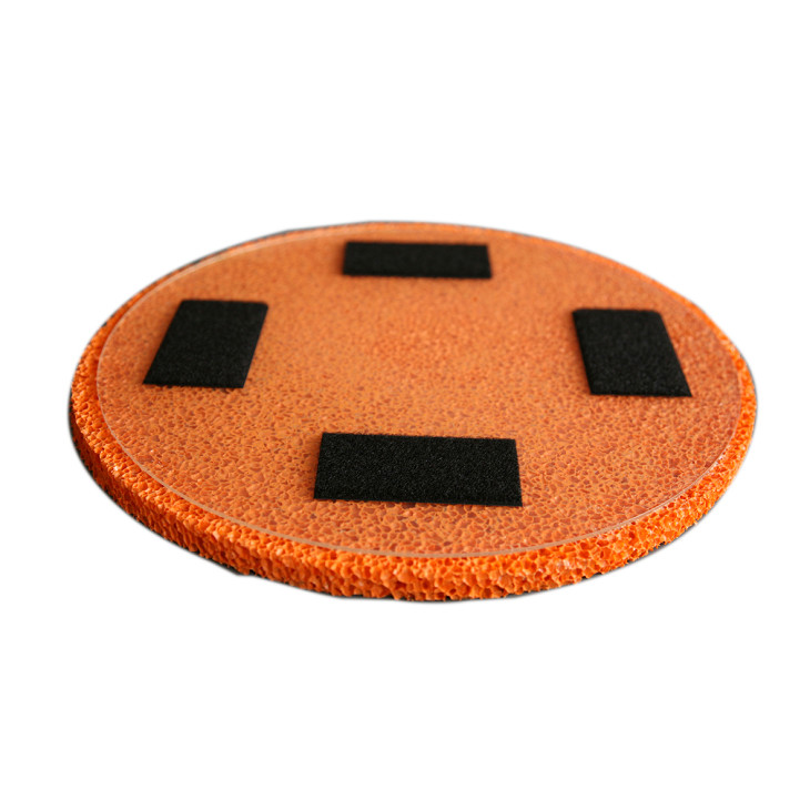 Rokamat Dry/Sponge float -grov svamp på plast bakplate Ø350 mm