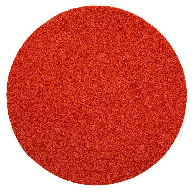 Rokamat Dry/Sponge float -fin svamp på plast bakplate Ø350 mm