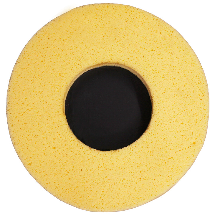 Rokamat Dry/Sponge float -hydrosvamp på plast bakplate Ø350 mm