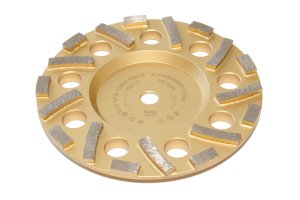 Rokamat Gex Diamantslipekopp Gold universal for harde materialer Ø150 mm
