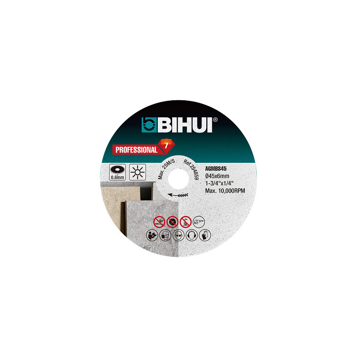 Bihui diamantblad 45 mm til Mini vinkelsliper AGMBS45