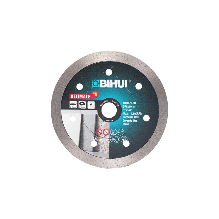 Bihui diamantblad Ultimate 76 mm til vinkelsliper AGMN76-BC