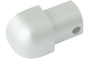 Projolly Quart treveis hjørne eloksert alu 10 mm 2pk.