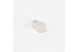 Projolly firkant Symetric hjørnestk Stone White Cement alu 10 mm 2pk.