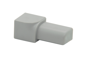 Projolly Quart innv hjørne lys grå PVC 12,5 mm 5 pk