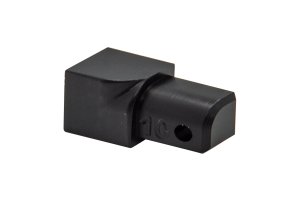 Projolly Quart innv hjørne sort matt alu 8 mm 2 pk