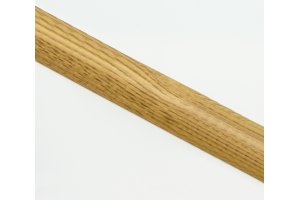 Zero Curve Overgangslist selvklb. 7-11 mm alu Light oak 90 cm