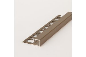 Projolly firkant Symetriclist Stone Bronze alu 10 mm 270 cm SL09
