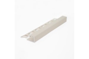 Projolly firkant Symetriclist Stone Greyvory alu 12,5 mm 270 cm SL03