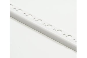 Projolly Quart rund list hvit PVC 8 mm 270 cm
