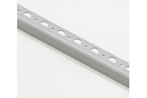 Projolly Quart rund list lys grå PVC 8 mm 270 cm