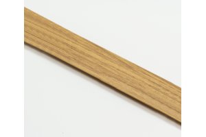 SOL 40P Overgangslist selvklb. alu trefarget Light oak 40mm 90 cm