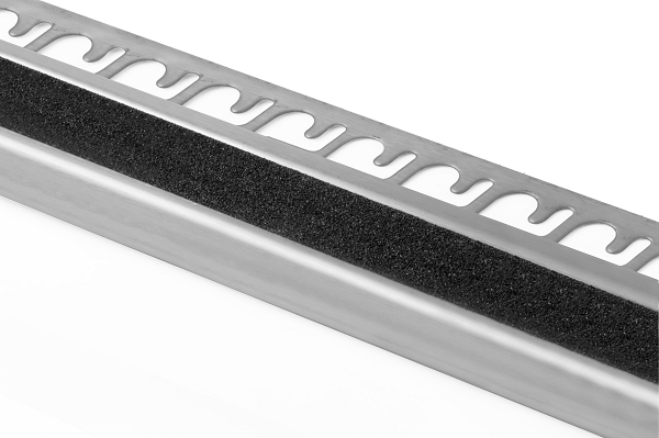 Prostair Grip ACC trappenese børstet stål 270 cm